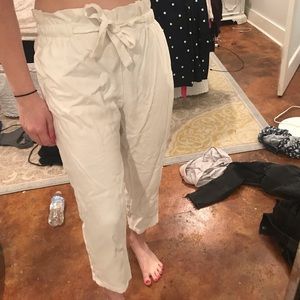 Paper bag pants